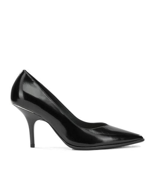 Pinko Black Pointed-Toe High Heels