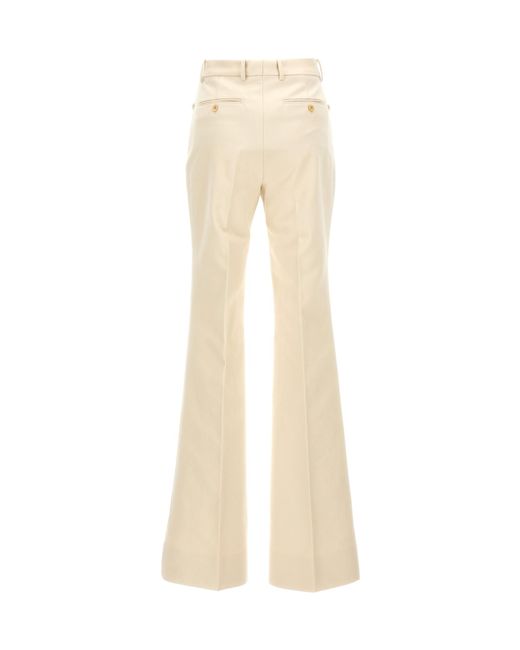 Tom Ford Natural Flared Tailored Pants