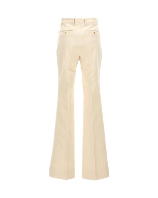 Tom Ford Natural Flared Tailored Pants