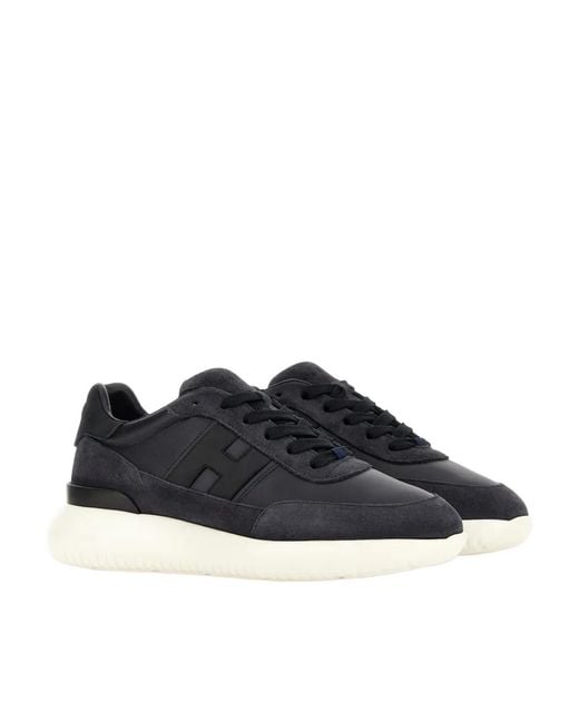Hogan Black Interactive³ Sneakers for men