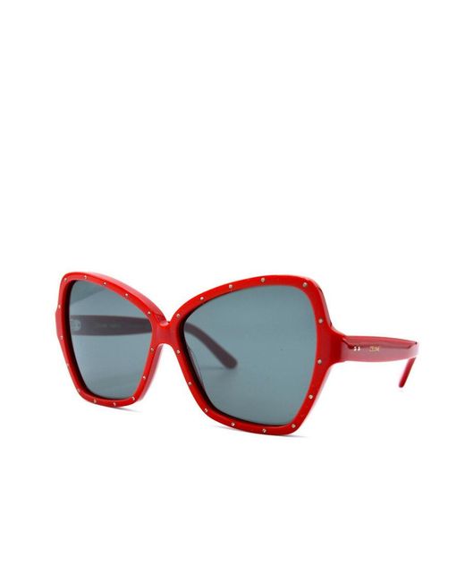 Céline Blue Logo Logo Sunglasses