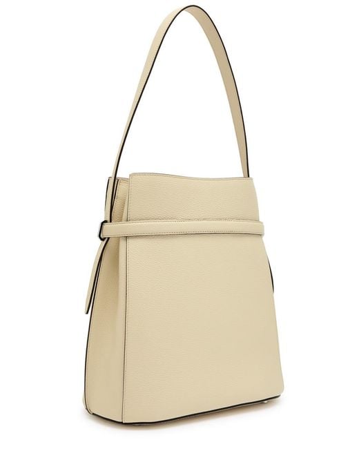 Totême Natural Leather Bucket Bag