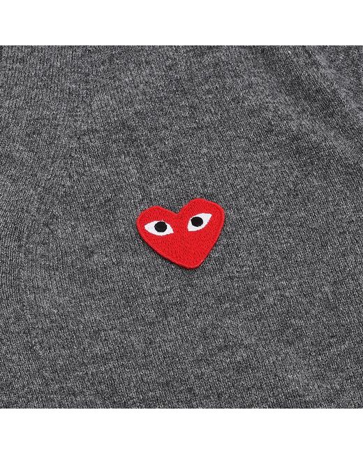 Comme des Garçons Gray Long-Sleeve Cardigan for men