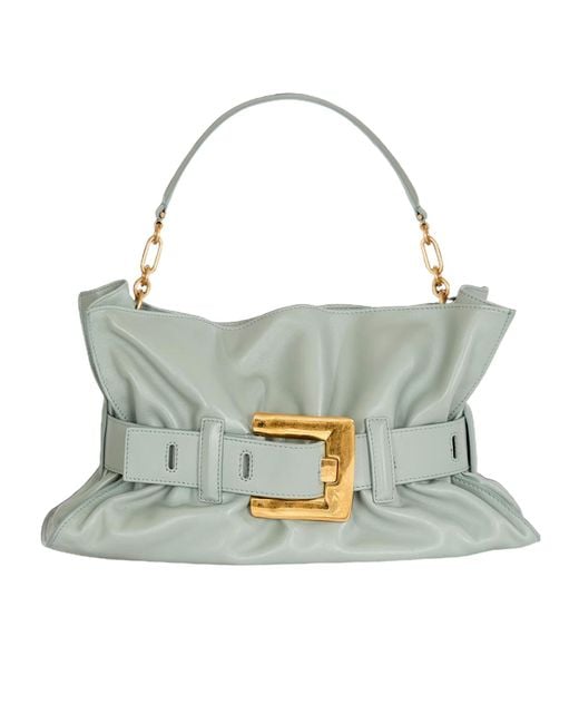 Balmain Metallic Medium Anthem Bag