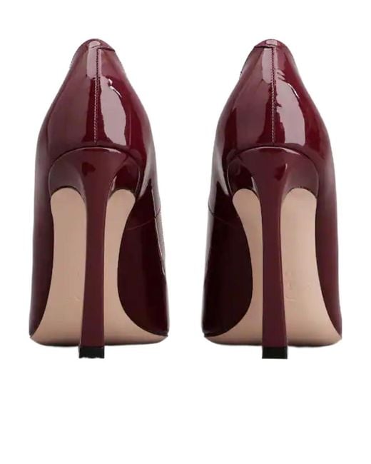Roger Vivier Purple Belle Vivier Trompette Pumps