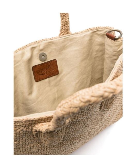 IBELIV Metallic Rary Handheld Tote