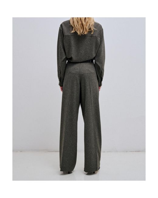 DARKPARK Black Collared Long-Sleeved Shirt