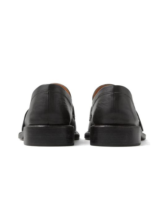 Versace Black Primo Slip-On Loafers for men