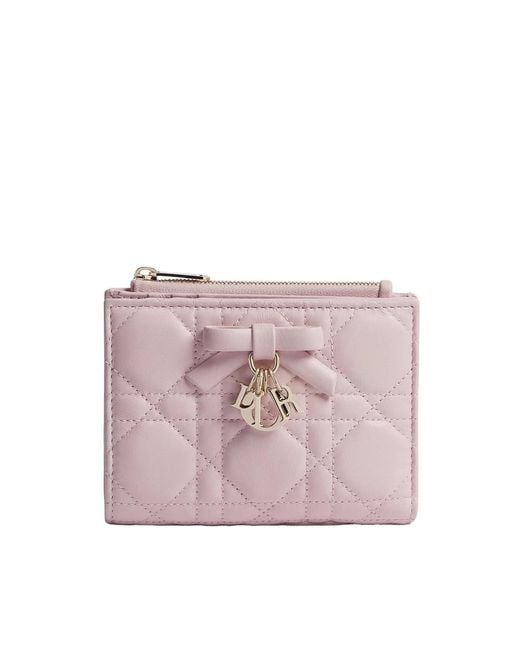 Dior Pink Lady Dahlia Wallet