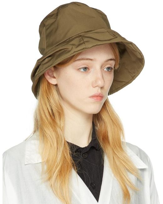 Y's Yohji Yamamoto Natural Gathered Hat