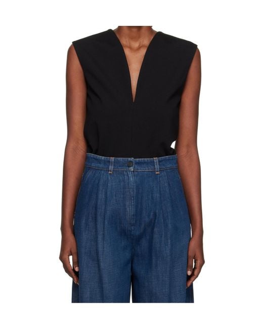 Lanvin Blue Sleeveless Vest