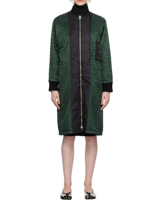 MM6 by Maison Margiela Green Outerwears