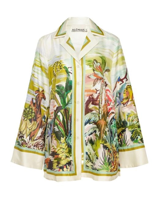 ALÉMAIS Metallic Jungle Boogie Shirt