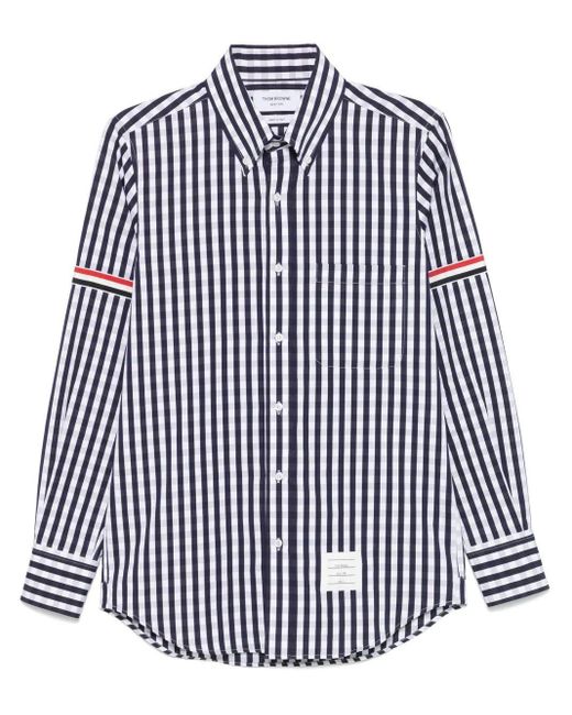 Thom Browne Blue Stripes Shirts for men