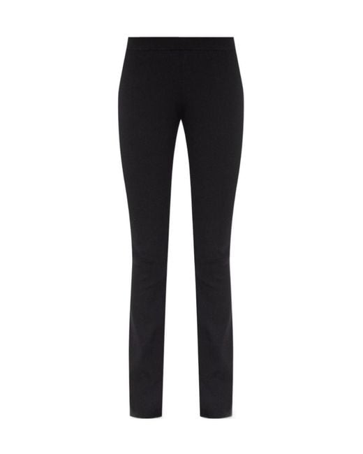 Heron Preston Black Fitted Ribbed Pants
