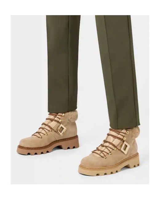 Roger Vivier Natural Viv' Rangers Truck Booties