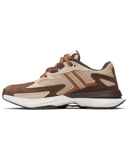 Lanvin Brown Jla Mesh Sneakers for men