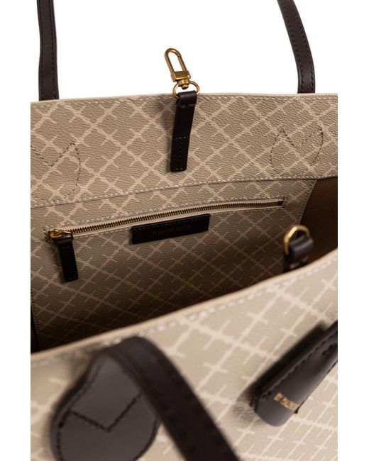 By Malene Birger Natural Monogram Tote Bag