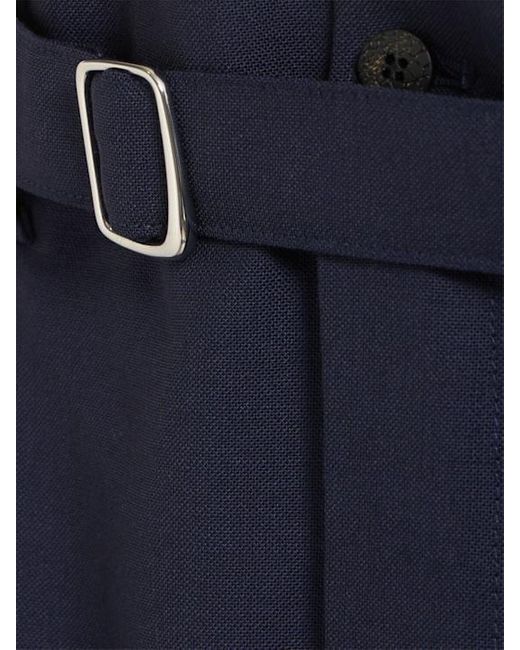 Jacquemus Blue Belt Loops Slacks for men