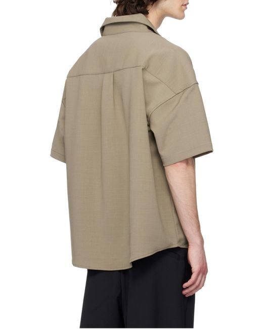 Entire studios Gray Short-Sleeved Shirt for men