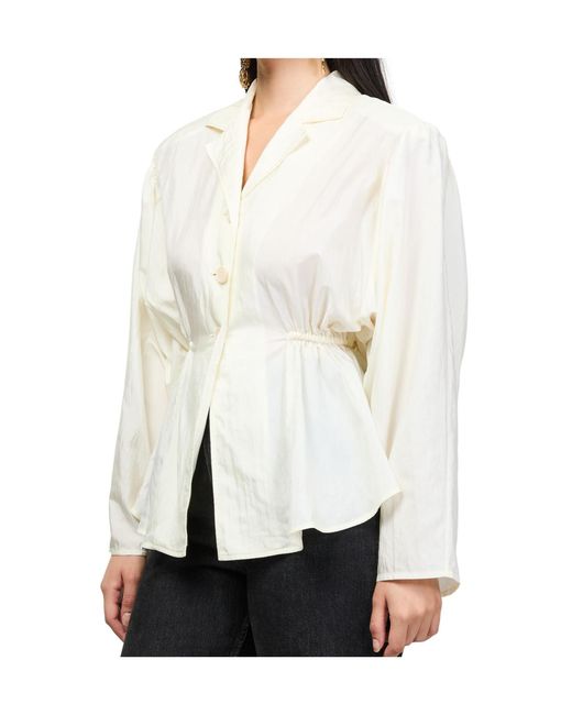 Chloé White Long-Sleeved Shirt