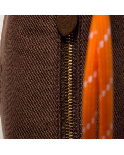 Miu Miu Brown Gabardine Clutch