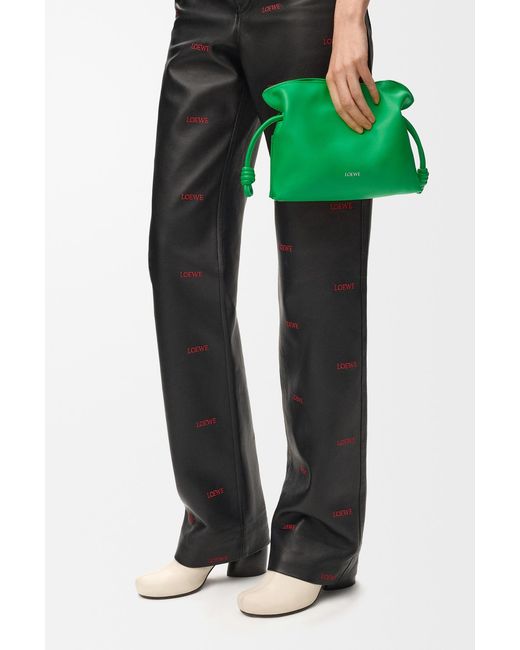 Loewe Green Drawstring Shoulder Bag