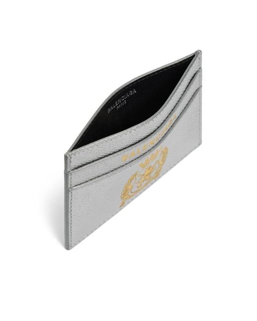 Balenciaga White Passport Card Holder for men
