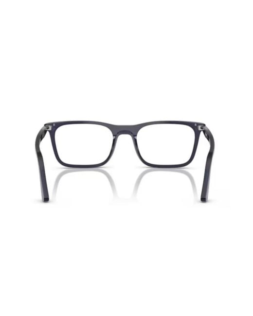 Persol White Square-Frame Glasses for men