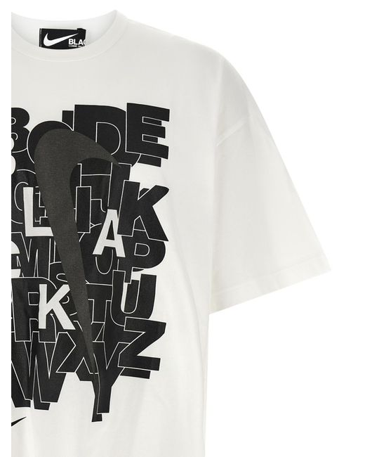 Comme des Garçons White T-Shirt Comme Des Garçons X Nike for men