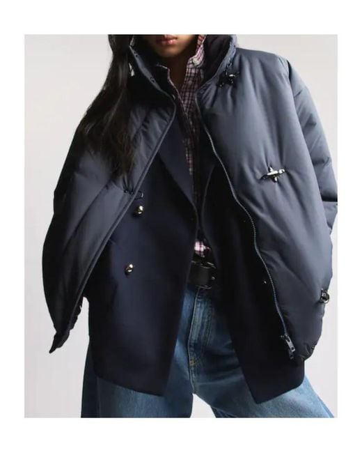 Fay Blue Bomber Jacket