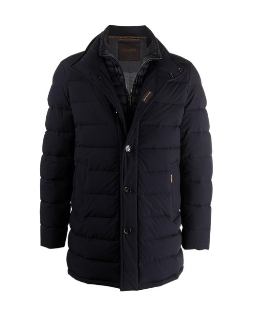 Moorer Blue Calegari Kn Coat for men
