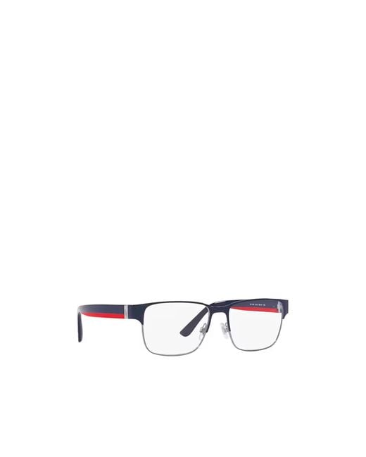 Polo Ralph Lauren White Eyewear Square Frame Glasses for men