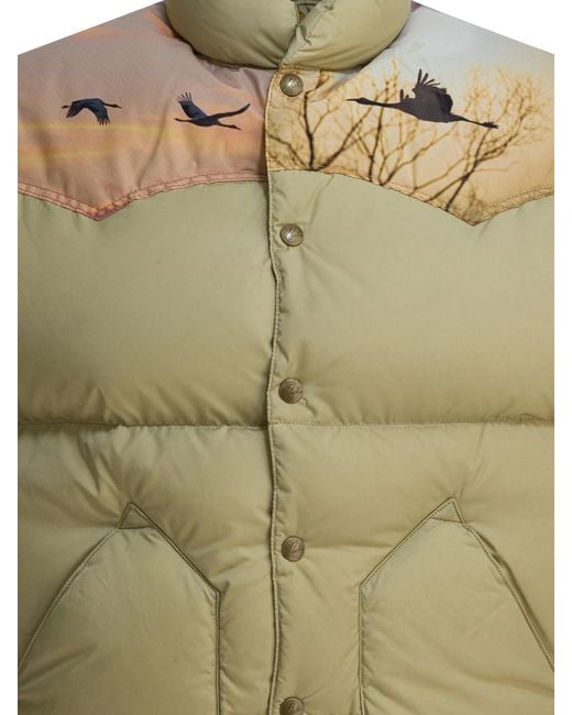 Needles Green X Rocky Mountain Featherbed Sleeveless Jacket for men