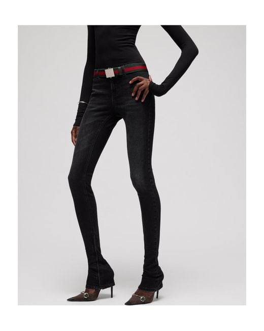 Gucci Black Fitted Pants