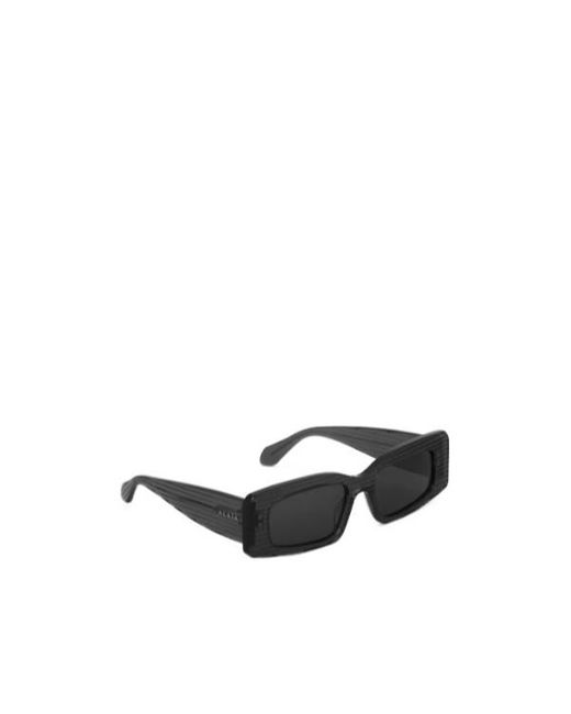 Alaïa Black Rectangular Sunglasses