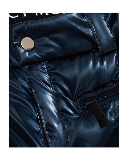 Perfect Moment Blue Quilted Flared Ski Pants