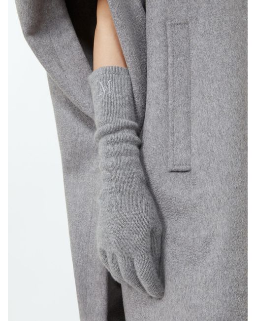 Max Mara Gray Cashmere Gloves