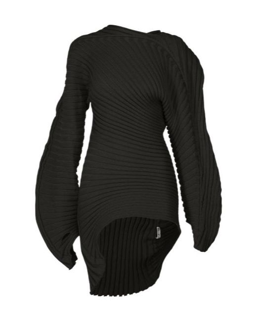 Issey Miyake Black Knit (As It Is) Top