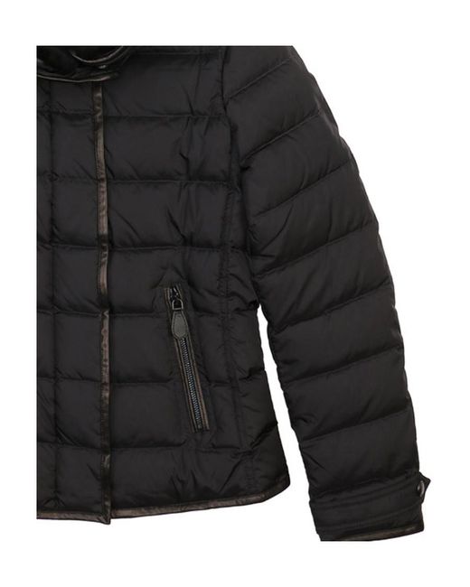 Burberry Black Hooded Down Jacket