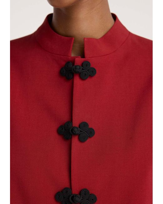 Rohe Red Pankou Closure Jacket