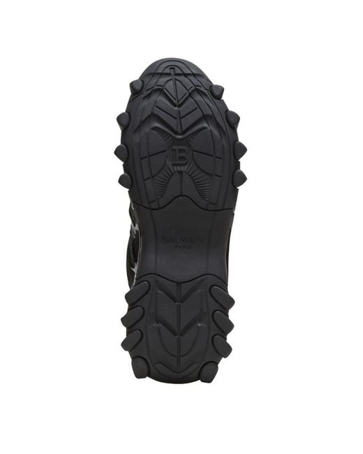 Balmain Black B East Sneakers for men