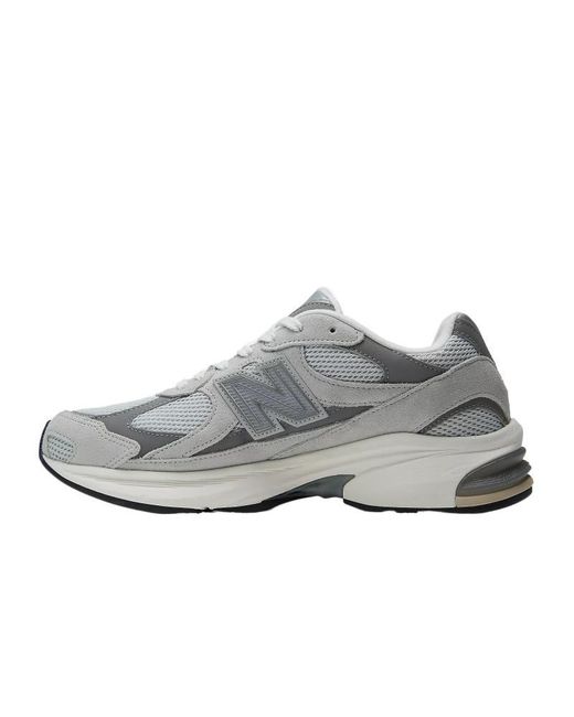 New Balance Gray 2010 Lace-Up Sneakers for men
