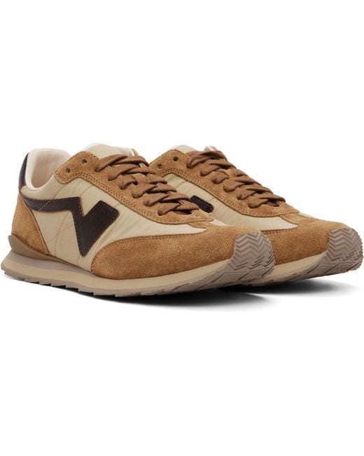 Visvim Brown Fkt Runner Sneakers for men