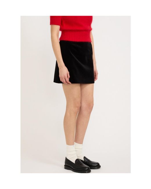 A.P.C. Red Adrianna Skirt