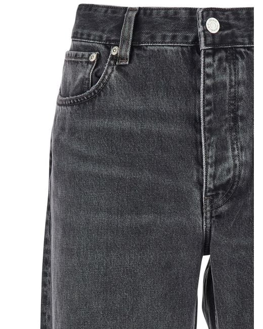 Won Hundred Gray Belted Regular-Fit Jeans for men