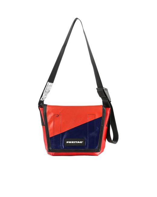 Freitag Blue Logo Shoulder Bag for men