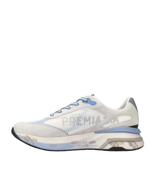 Premiata White Moe Run for men