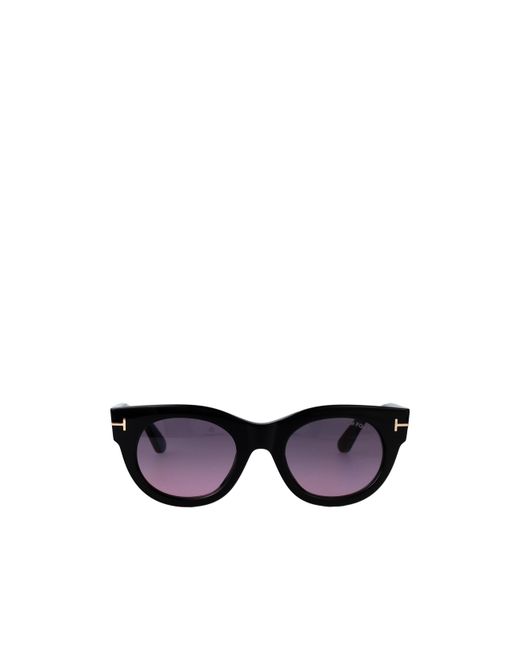 Tom Ford Multicolor Eyewear Round Frame Sunglasses