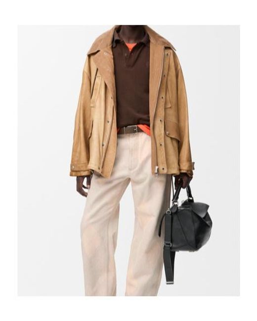 Loewe Brown Short Parka for men
